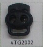 Plastic toggle stopper