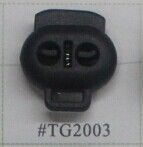Plastic toggle stopper