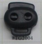 Plastic toggle stopper