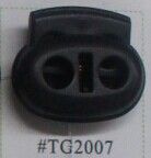 Plastic toggle stopper