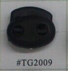 Plastic toggle stopper