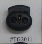 Plastic toggle stopper
