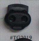 Plastic toggle stopper