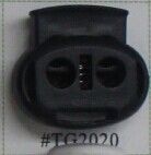 Plastic toggle stopper