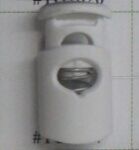 Plastic toggle stopper