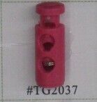 Plastic toggle stopper