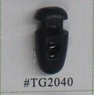 Plastic toggle stopper