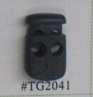 Plastic toggle stopper