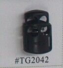 Plastic toggle stopper