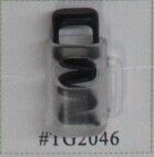Plastic toggle stopper