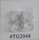 Plastic toggle stopper