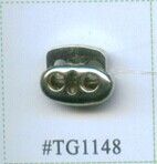 Metal cord toggle