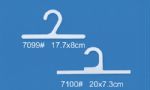 plastic tag hanger