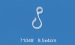 plastic hook tag