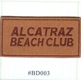 Real leather Badge, Badge
