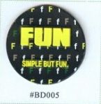 PVC printed LOGO badge