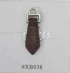 real leather puller with ring,Puller