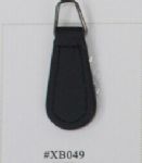 real leather puller with ring