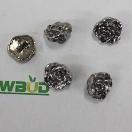 rose sharp button,Alloy Button