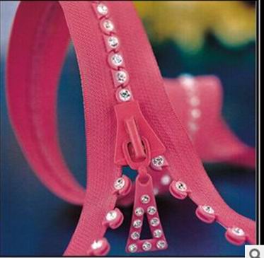 resin stone zipper,Zippers